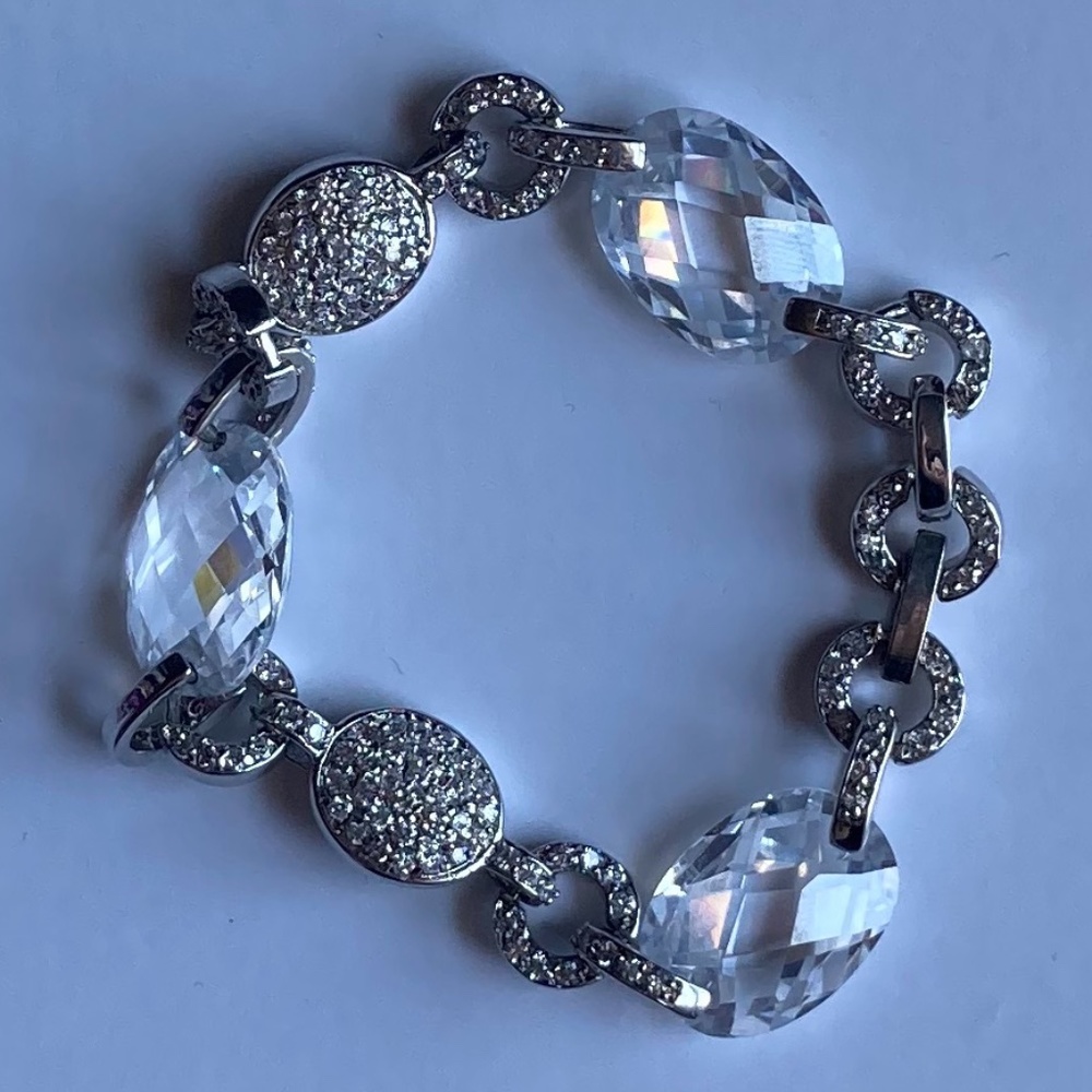 Rainbow Jade Jewelry Diamond Bracelet